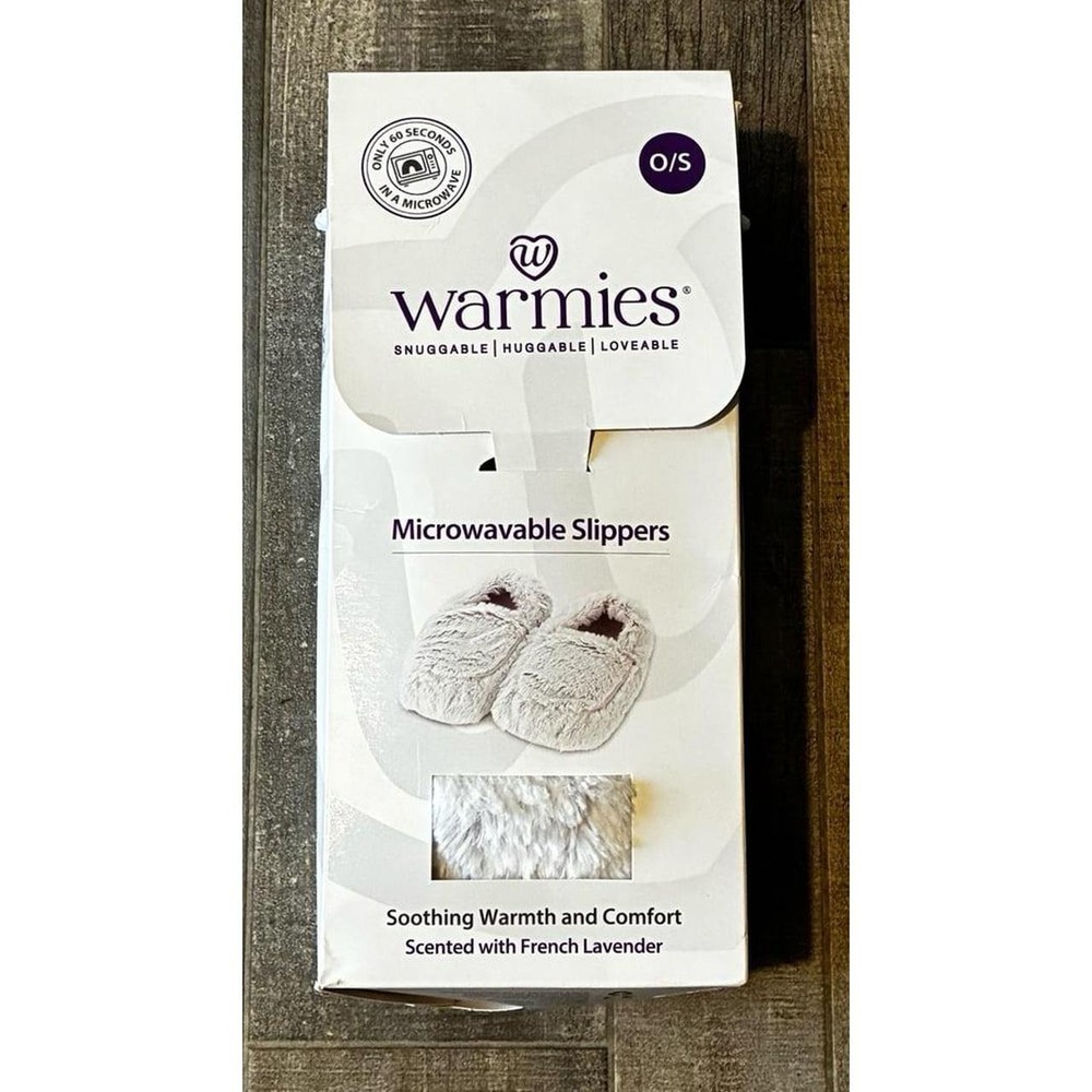 Warmies Microwavable Slippers - Soothing Warmth & Comfort